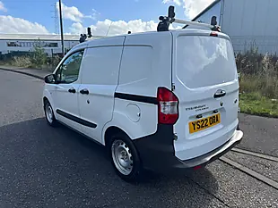 Used 2022 Ford Transit Courier Leader Panel Van White - Interior and Exterior details 6