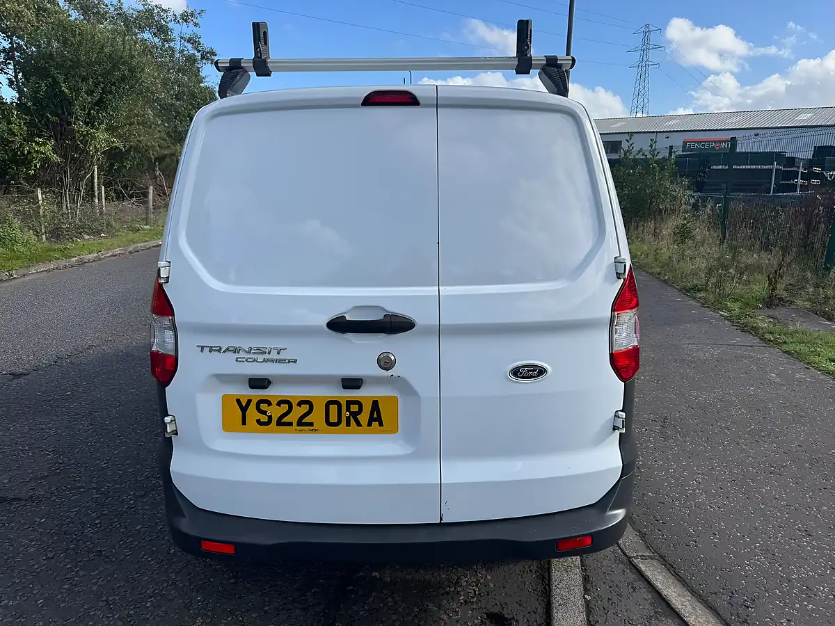 Used 2022 Ford Transit Courier Leader Panel Van White - Interior and Exterior details 7
