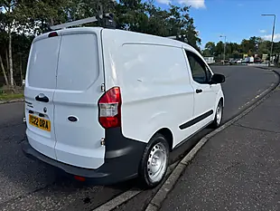 Used 2022 Ford Transit Courier Leader Panel Van White - Interior and Exterior details 9