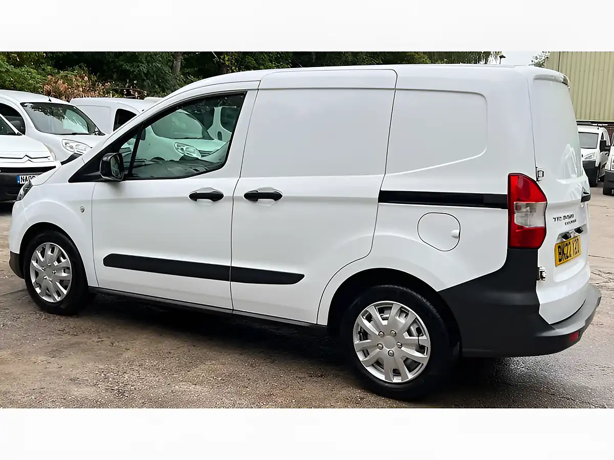 Used 2022 Ford Transit Courier Leader White - Interior and Exterior details 12