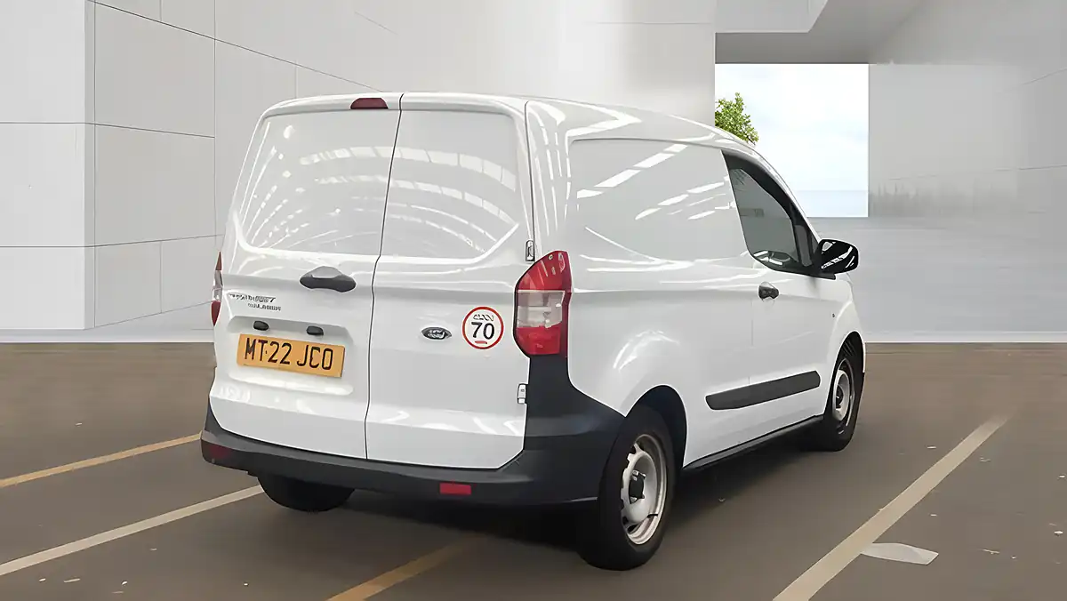 Used 2022 Ford Transit Courier Leader White - Interior and Exterior details 4