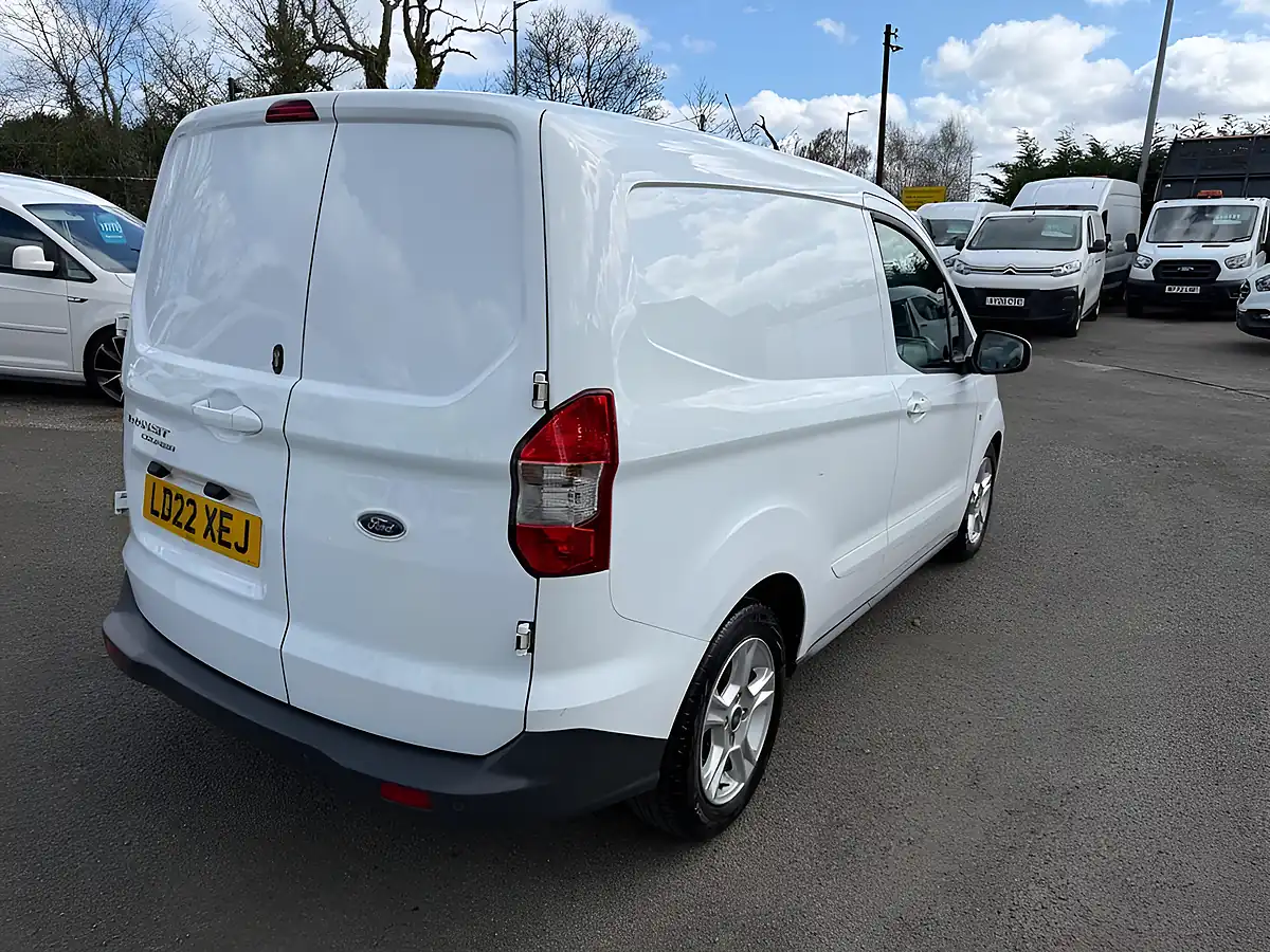 Used 2022 Ford Transit Courier Limited White - Interior and Exterior details 2