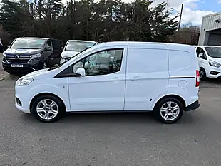 Used 2022 Ford Transit Courier Limited White - Interior and Exterior details 8