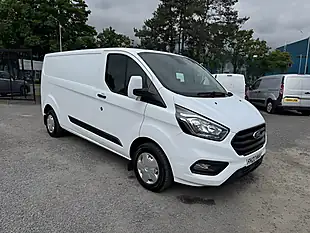 Used 2022 Ford Transit Custom 300 L2 Lwb Trend Frozen White (solid Colour) - Interior and Exterior details 3