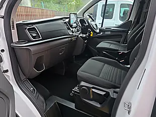 Used 2022 Ford Transit Custom 300 Limited Dciv White - Interior and Exterior details 13