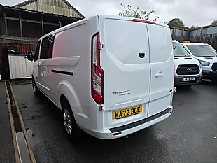 Used 2022 Ford Transit Custom 300 Limited Dciv White - Interior and Exterior details 5