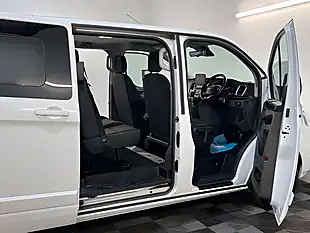 Used 2022 Ford Transit Custom 300 Limited Lwb Crew Frozen White - Interior and Exterior details 10