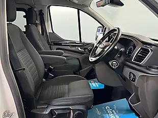 Used 2022 Ford Transit Custom 300 Limited Lwb Crew Frozen White - Interior and Exterior details 13