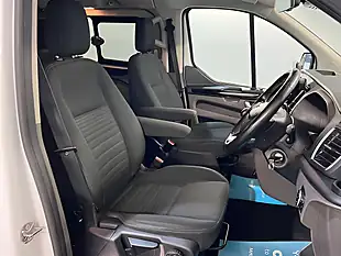 Used 2022 Ford Transit Custom 300 Limited Lwb Crew Frozen White - Interior and Exterior details 14