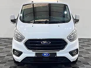 Used 2022 Ford Transit Custom 300 Limited Lwb Crew Frozen White - Interior and Exterior details 9