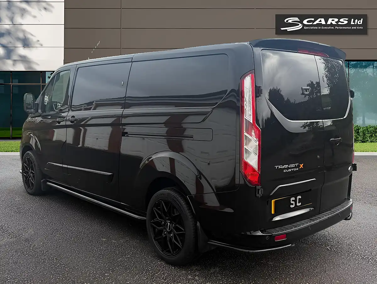 Used 2022 Ford Transit Custom 300 Limited P/V Black - Interior and Exterior details 5