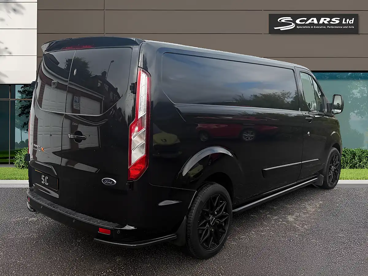 Used 2022 Ford Transit Custom 300 Limited P/V Black - Interior and Exterior details 6