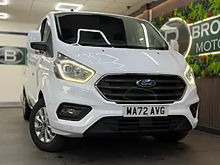 Used 2022 Ford Transit Custom 300 Limited P/V White - Interior and Exterior details 3
