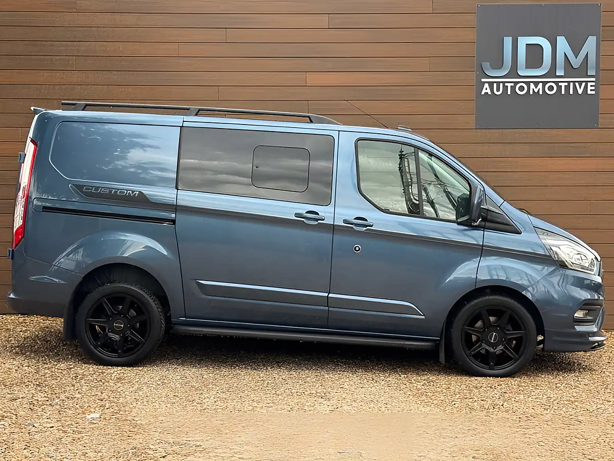 Used 2022 Ford Transit Custom 320 Limited Blue Metallic - Interior and Exterior details 2