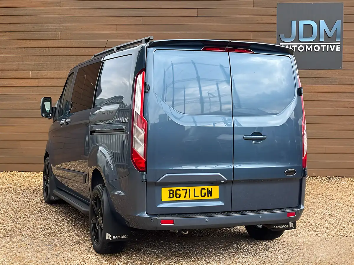 Used 2022 Ford Transit Custom 320 Limited Blue Metallic - Interior and Exterior details 6