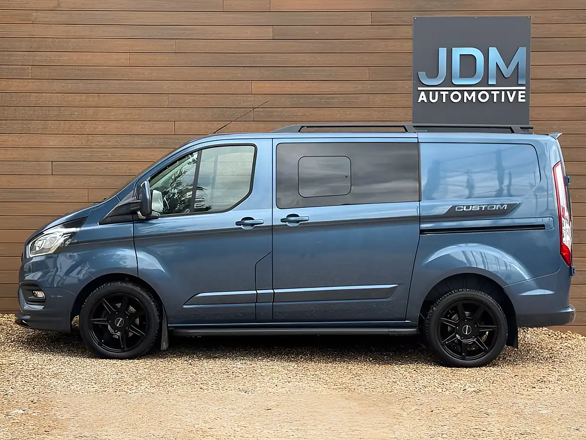 Used 2022 Ford Transit Custom 320 Limited Blue Metallic - Interior and Exterior details 7