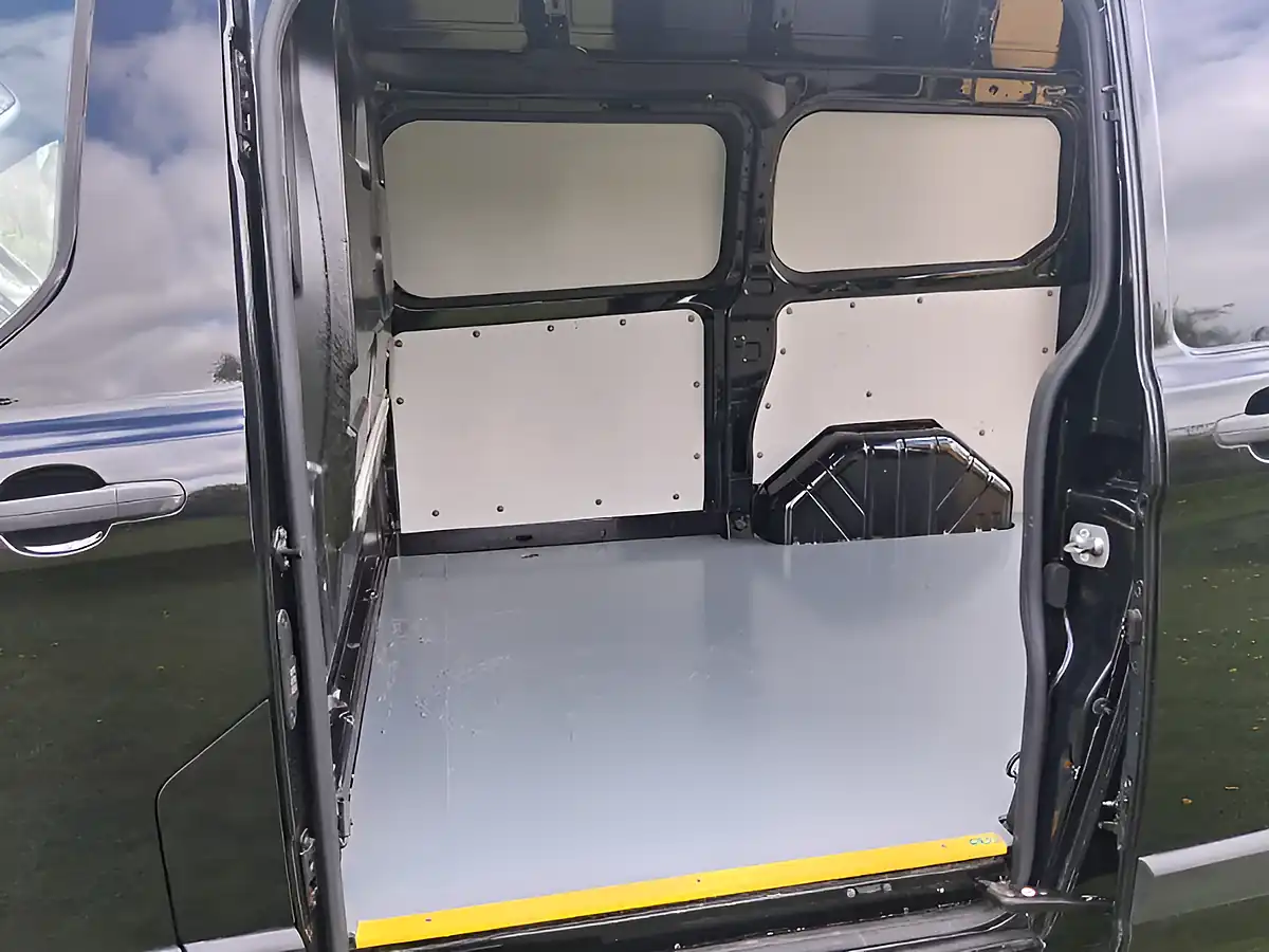 Used 2022 Ford Transit Custom 320 Panel Van L1 H2 Black - Interior and Exterior details 11