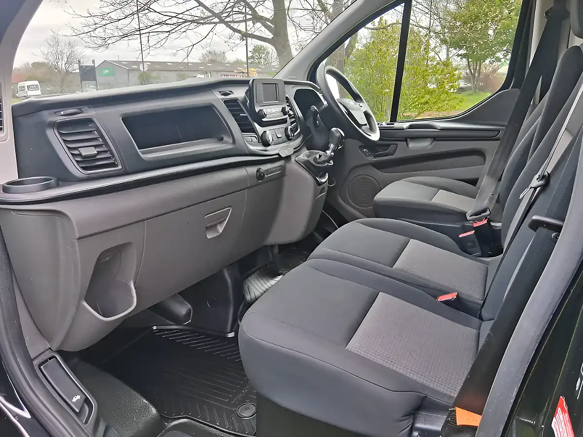 Used 2022 Ford Transit Custom 320 Panel Van L1 H2 Black - Interior and Exterior details 12
