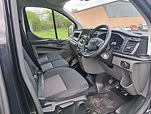 Used 2022 Ford Transit Custom 320 Panel Van L1 H2 Black - Interior and Exterior details 13