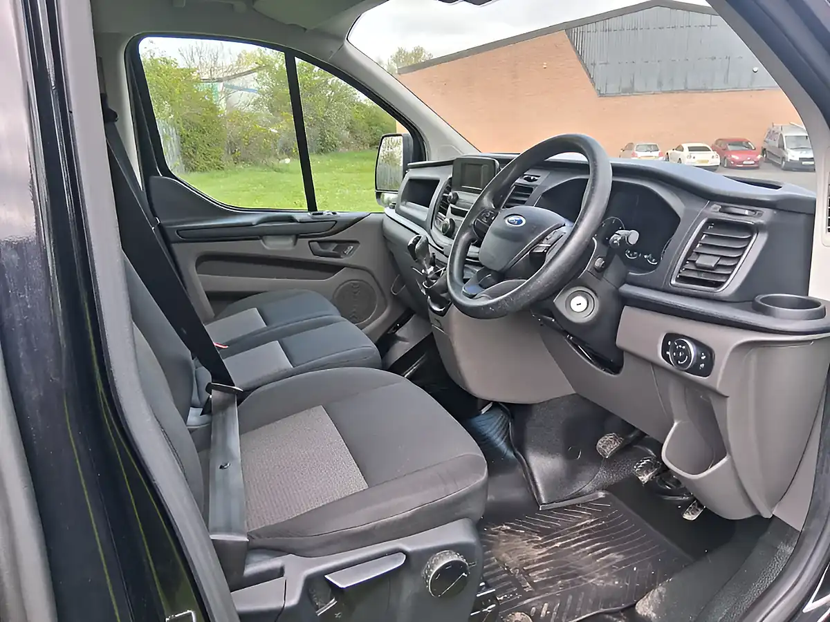 Used 2022 Ford Transit Custom 320 Panel Van L1 H2 Black - Interior and Exterior details 13