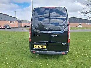 Used 2022 Ford Transit Custom 320 Panel Van L1 H2 Black - Interior and Exterior details 4