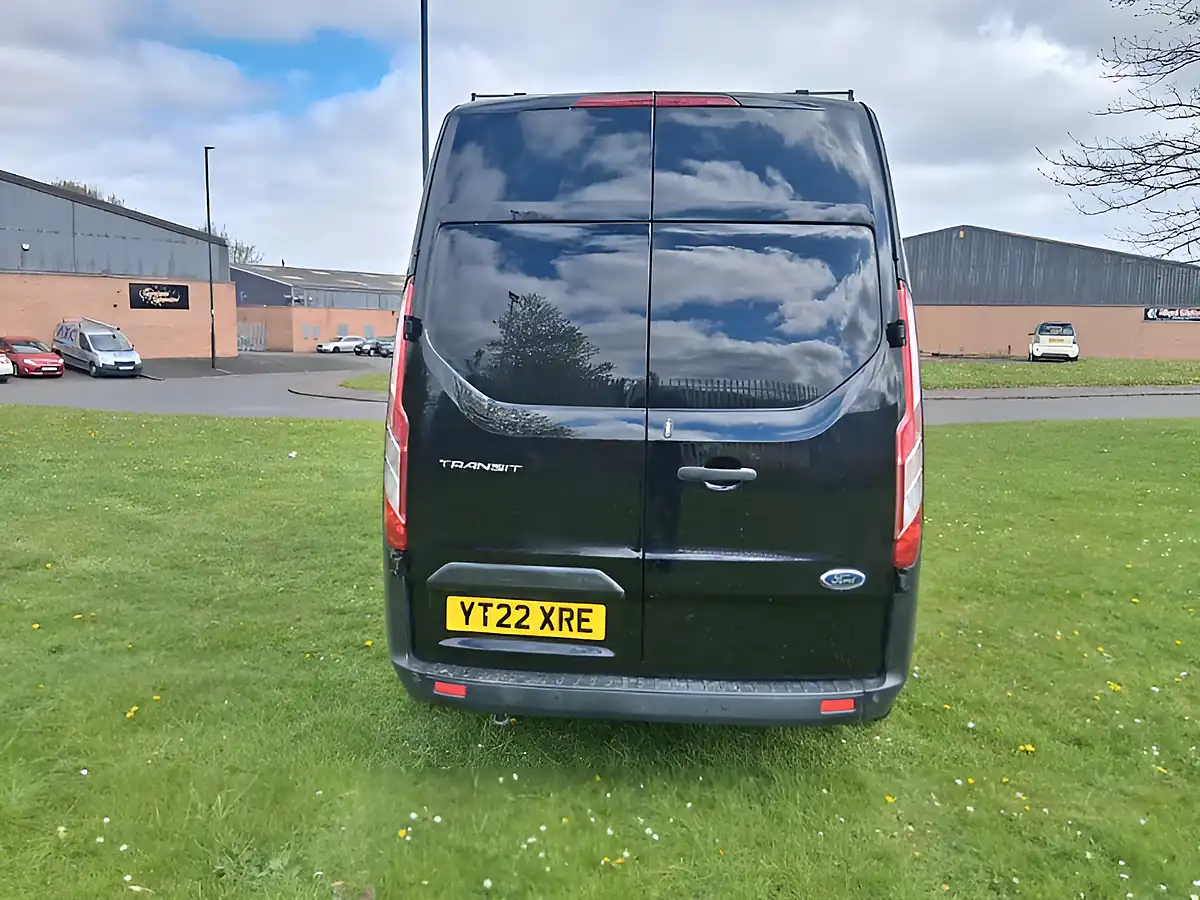 Used 2022 Ford Transit Custom 320 Panel Van L1 H2 Black - Interior and Exterior details 4