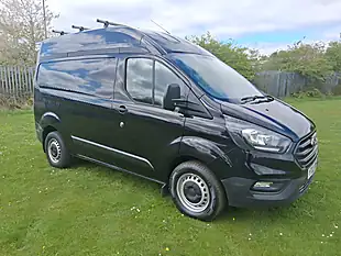 Used 2022 Ford Transit Custom 320 Panel Van L1 H2 Black - Interior and Exterior details 7