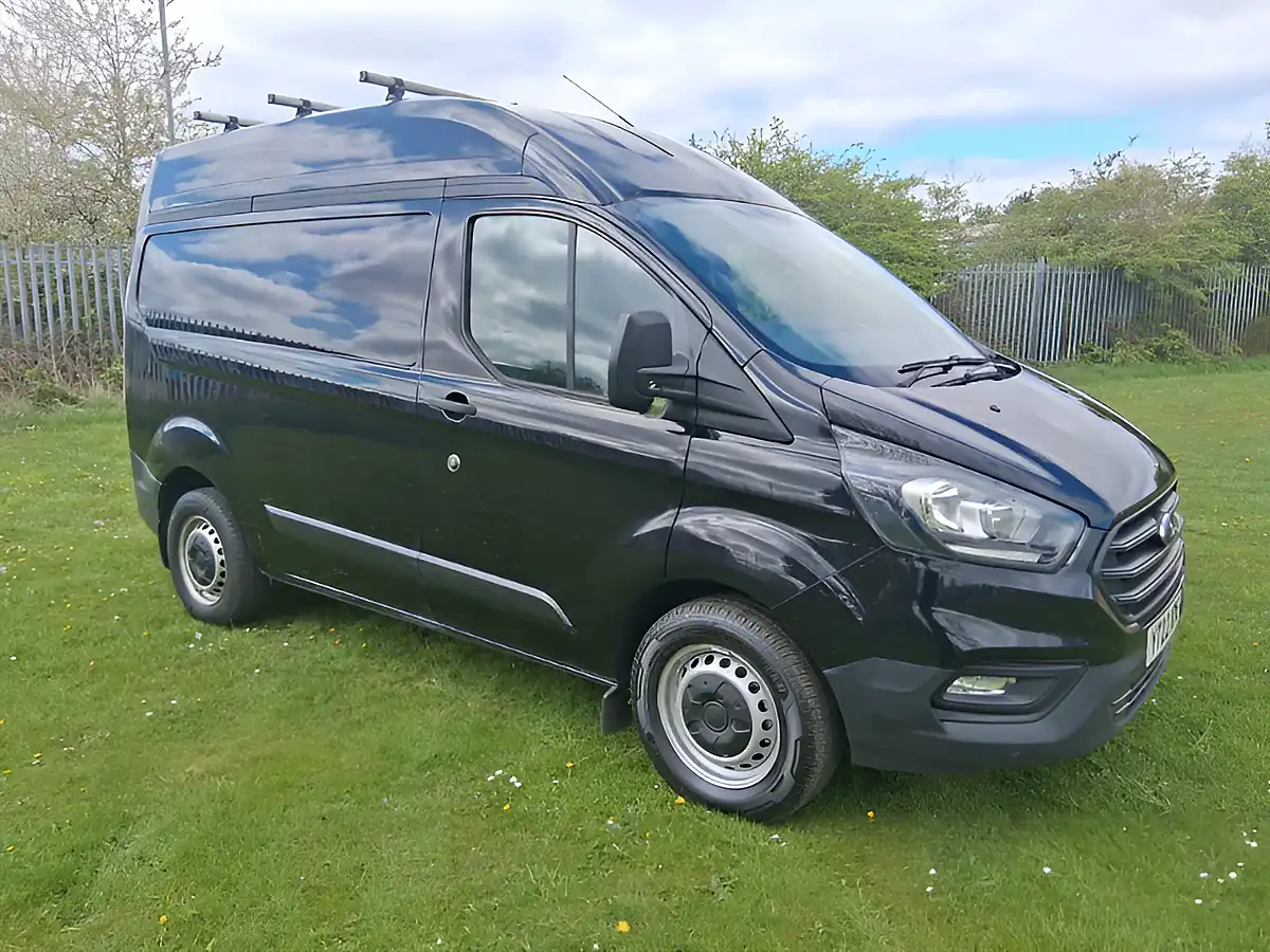 Used 2022 Ford Transit Custom 320 Panel Van L1 H2 Black - Interior and Exterior details 7