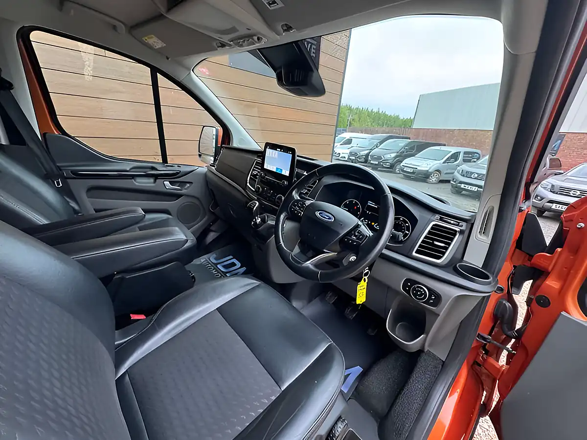 Used 2022 Ford Transit Custom 320 Sport Orange Glow - Interior and Exterior details 17