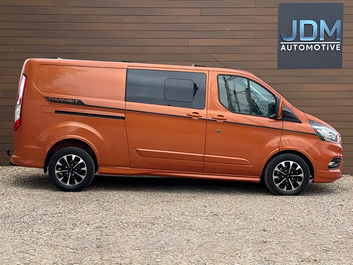 Used 2022 Ford Transit Custom 320 Sport Orange Glow - Interior and Exterior details 2