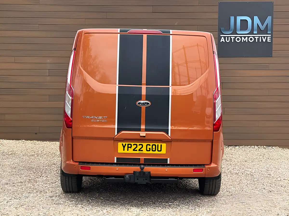 Used 2022 Ford Transit Custom 320 Sport Orange Glow - Interior and Exterior details 4