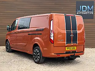 Used 2022 Ford Transit Custom 320 Sport Orange Glow - Interior and Exterior details 7