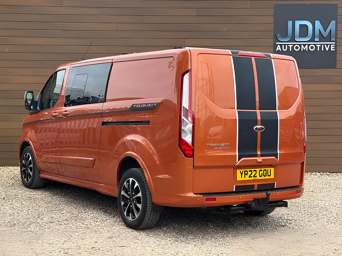 Used 2022 Ford Transit Custom 320 Sport Orange Glow - Interior and Exterior details 7