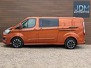 Used 2022 Ford Transit Custom 320 Sport Orange Glow - Interior and Exterior details 8