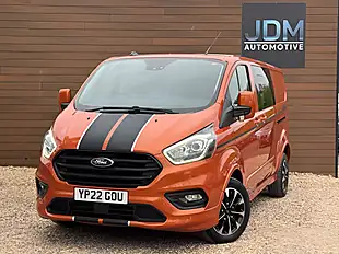 Used 2022 Ford Transit Custom 320 Sport Orange Glow - Interior and Exterior details 9