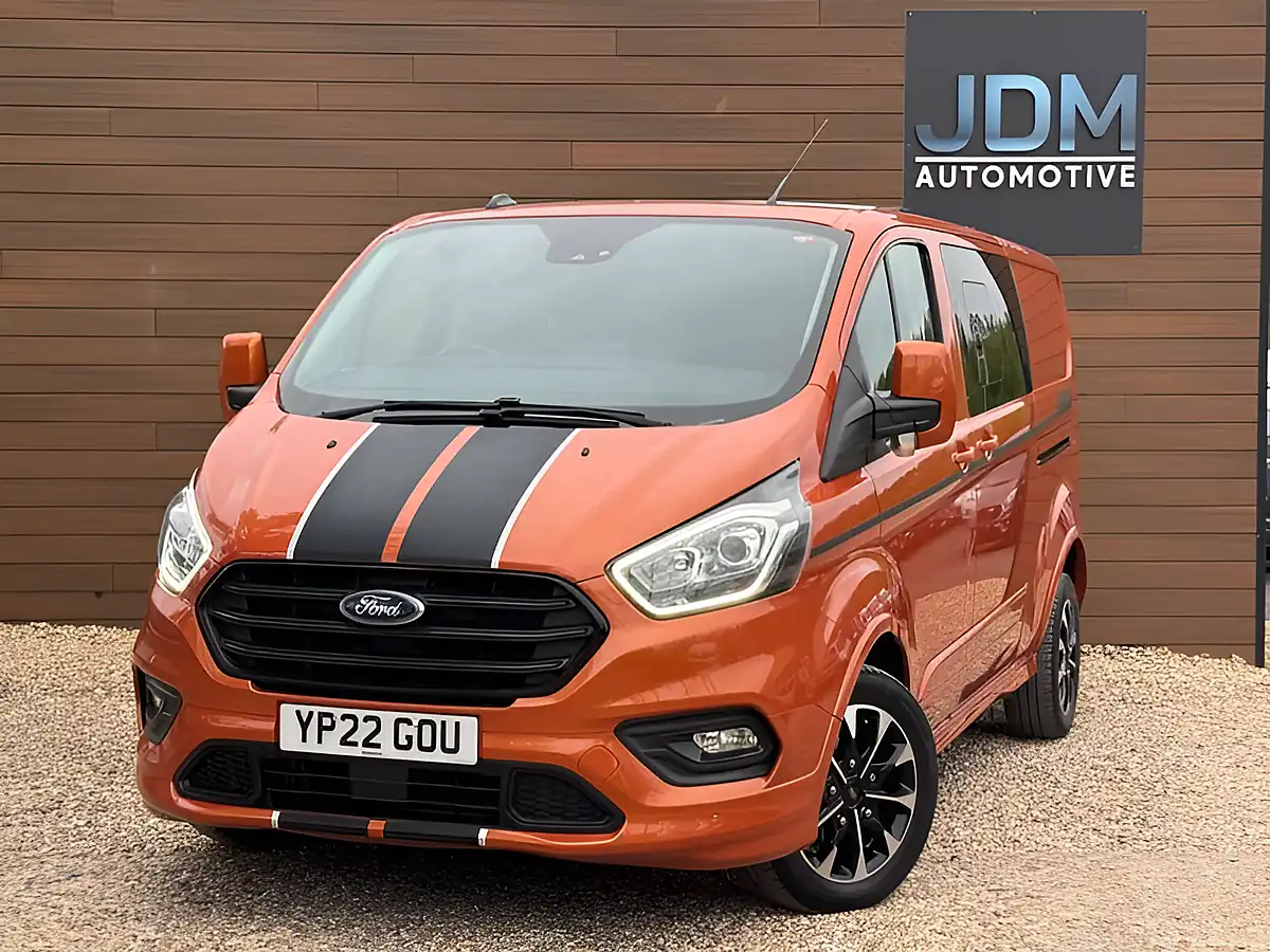 Used 2022 Ford Transit Custom 320 Sport Orange Glow - Interior and Exterior details 9
