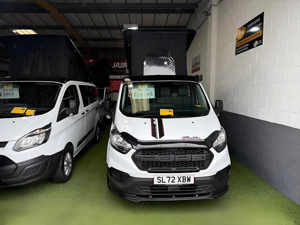 Used 2022 Ford Transit Custom Campervan White - Interior and Exterior details 11