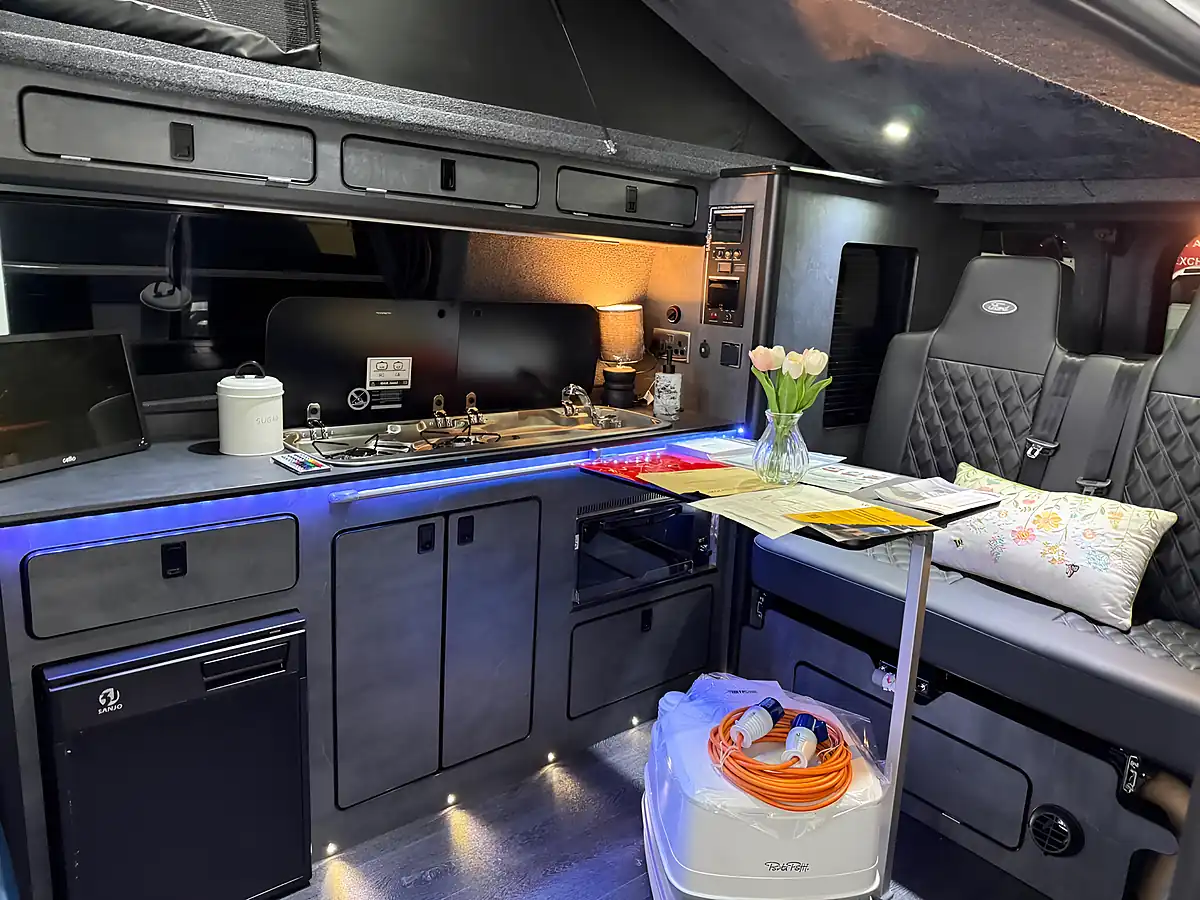Used 2022 Ford Transit Custom Campervan White - Interior and Exterior details 3
