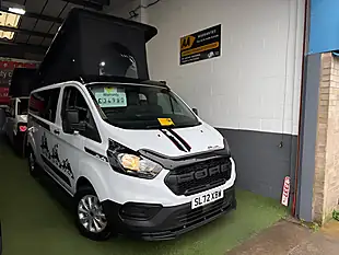 Used 2022 Ford Transit Custom Campervan White - Interior and Exterior details 4