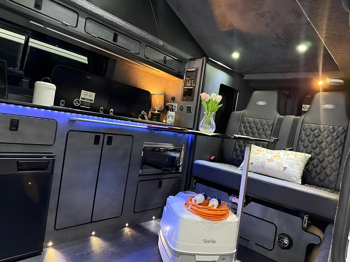 Used 2022 Ford Transit Custom Campervan White - Interior and Exterior details 5