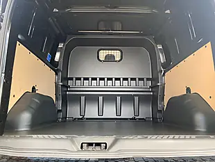 Used 2022 Ford Transit Custom Factory Ms-Rt Crew Van Double Cab Black - Interior and Exterior details 12