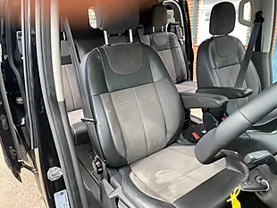 Used 2022 Ford Transit Custom Factory Ms-Rt Crew Van Double Cab Black - Interior and Exterior details 13