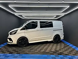 Used 2022 Ford Transit Custom Leader Crew Frozen White - Interior and Exterior details 10