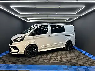 Used 2022 Ford Transit Custom Leader Crew Frozen White - Interior and Exterior details 11