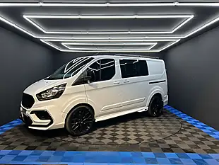 Used 2022 Ford Transit Custom Leader Crew Frozen White - Interior and Exterior details 13