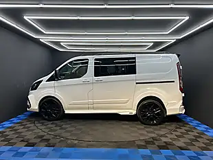 Used 2022 Ford Transit Custom Leader Crew Frozen White - Interior and Exterior details 15