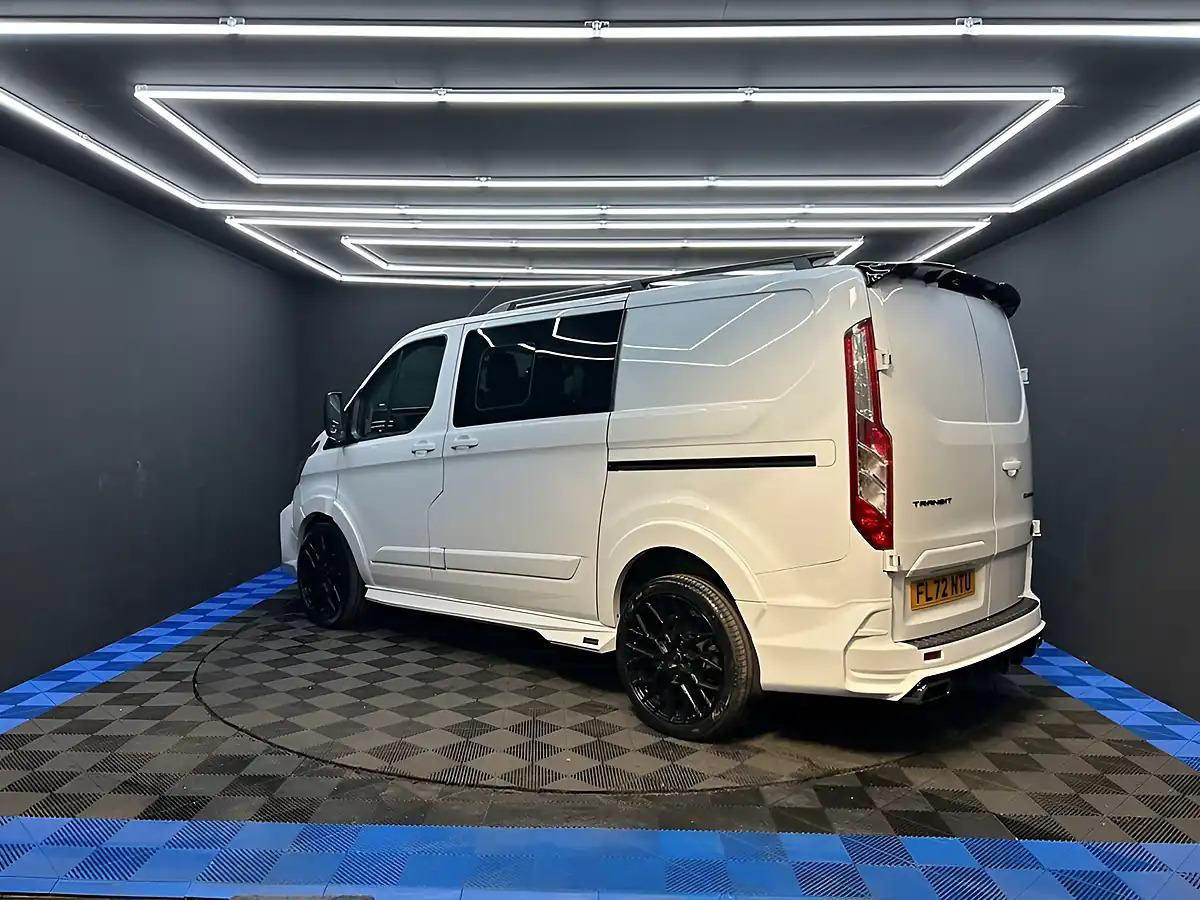 Used 2022 Ford Transit Custom Leader Crew Frozen White - Interior and Exterior details 18