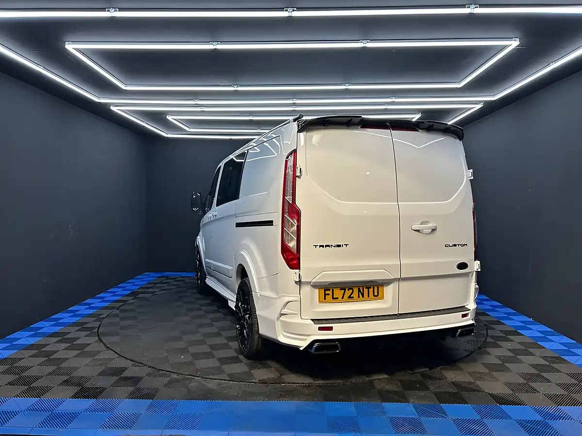 Used 2022 Ford Transit Custom Leader Crew Frozen White - Interior and Exterior details 20