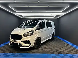 Used 2022 Ford Transit Custom Leader Crew Frozen White - Interior and Exterior details 6