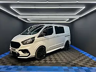 Used 2022 Ford Transit Custom Leader Crew Frozen White - Interior and Exterior details 9